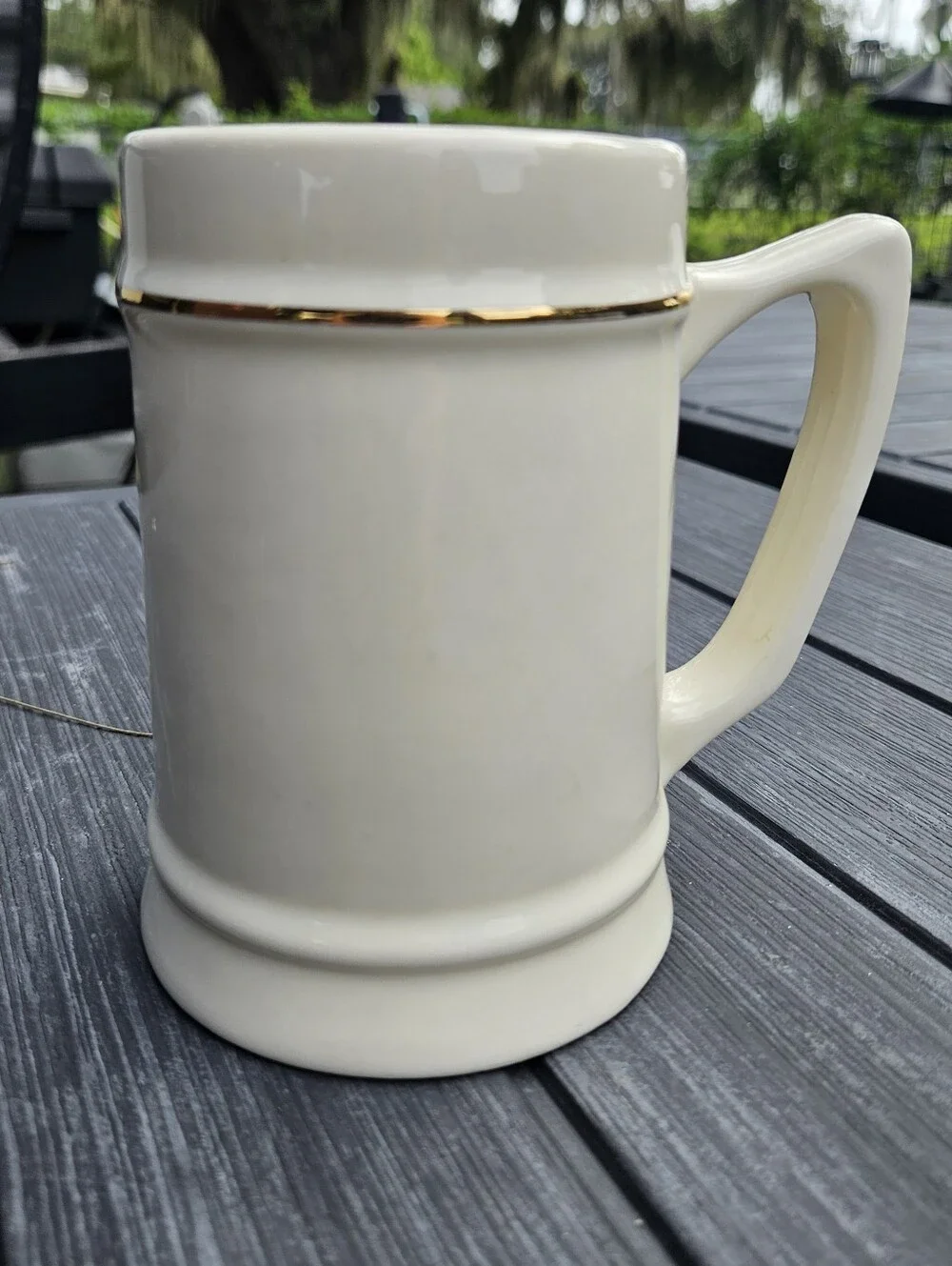 USS NASSAU LHA 4 Collectors Pint Mug SteinBy Mil-Art China Company Chelmsford,